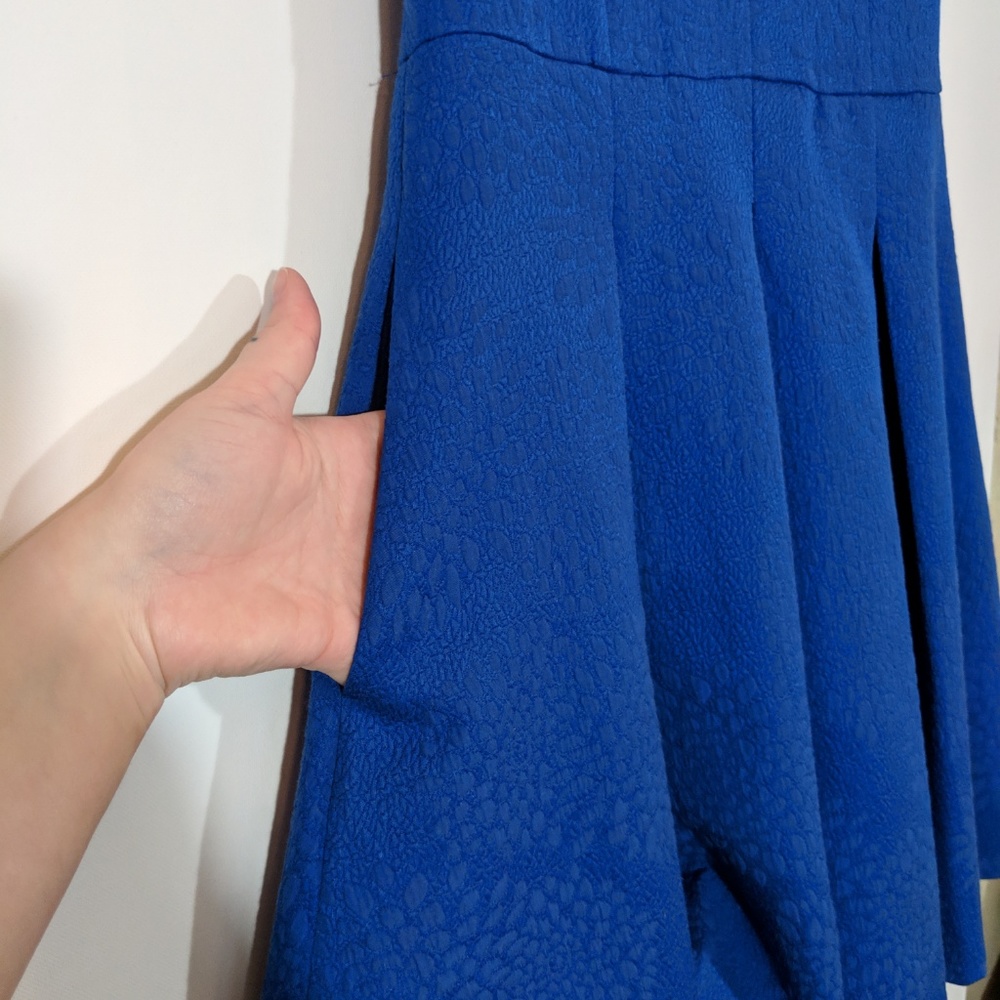 BANANA REPUBLIC Monogram Textured Pleated Dress_7